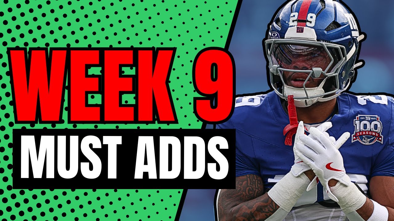 Week 8 Waivers, Streamers & Sleepers You NEED to Grab