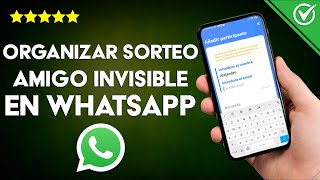 ¿Cómo organizar 'el sorteo del amigo invisible' en WHATSAPP de forma online? screenshot 4