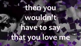 More than words - Extreme (letra)