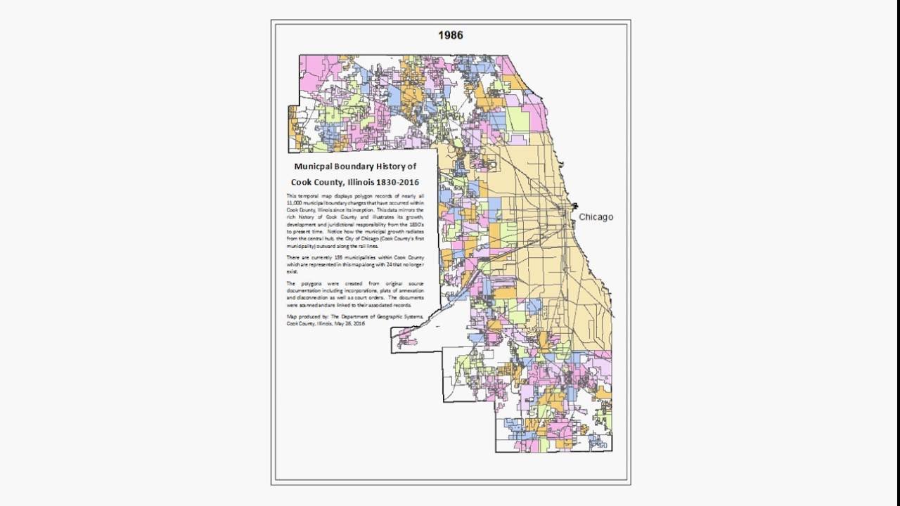 Cook County Map Boundaries