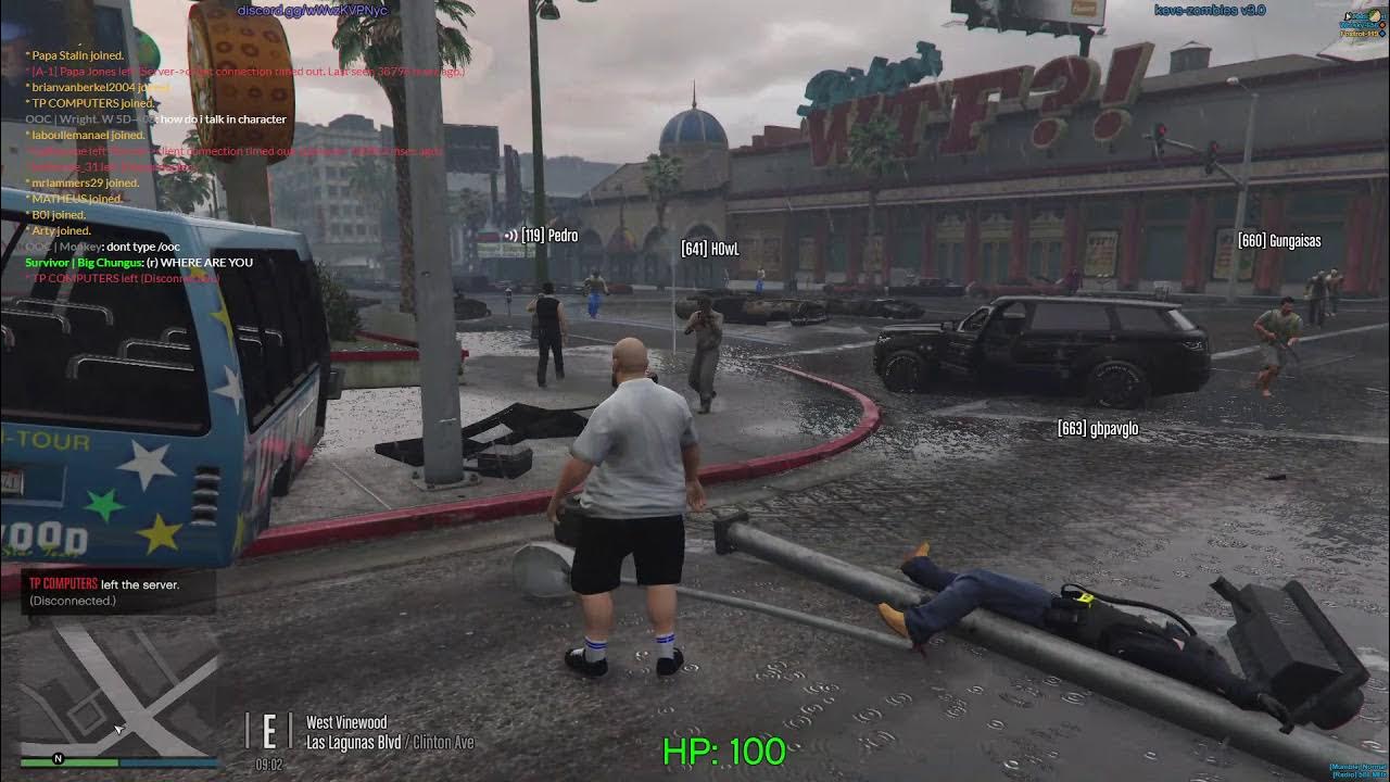 FiveM Kevin M16 ☠ Zombie Apocalypse ☠ No Allowlist Custom Maps Zombies