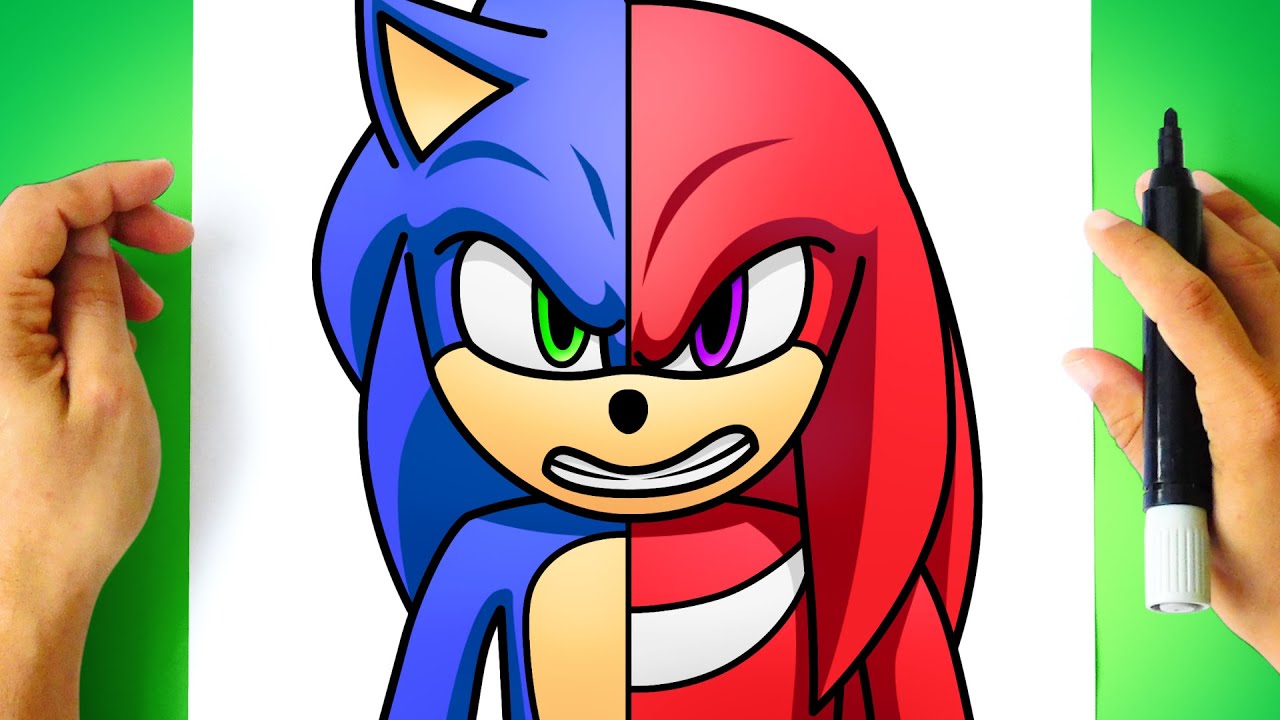 Desenhos para Desenhar Sonic 4