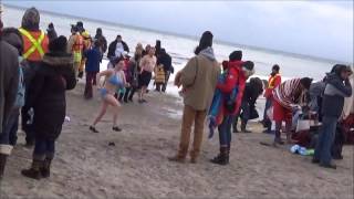 The Courage Polar Bear Dip For World Vision - Oakville 2015 “Baby It's Cold Outside” (5/6)