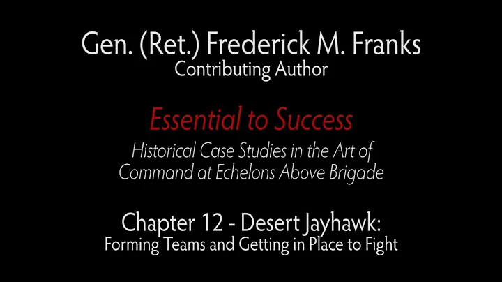 Author's Forum - Gen. (Ret.) Frederick M. Franks
