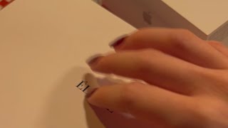 [ASMR] Fast tapping on my Christmas gifts :^)
