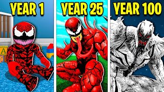 100 YEARS As CARNAGE! (Roblox)