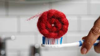 Brain Scratching Felt Animation Compilation 💅✨ #asmr #oddlysatisfying