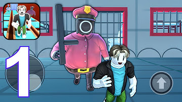 Prison Survival: 456 Escape - Squid Prison Run - Gameplay Walkthrough Part 1 (Android, iOS)