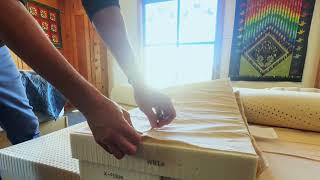 FloBeds vZone Latex Mattress — Customized Comfort, Each Side. Voted best bed for side/back sleepers.