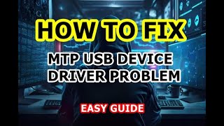 how to fix mtp usb device driver problem | mtp adb driver | mtp device driver | windows 10/11