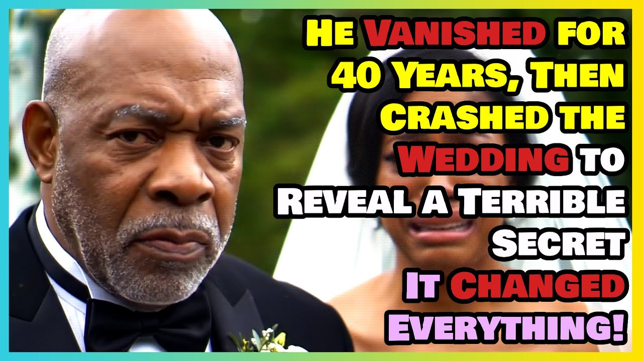 He Vanished for 40 Years, Then Crashed the Wedding of My Son to Reveal a Terrible Secret