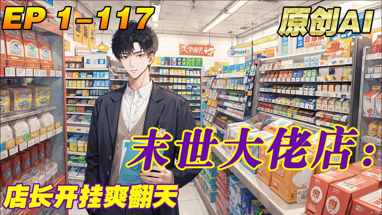 💥末世大佬店：店長開掛爽翻天【1-117】曾經在末世底層摸滾帶爬大半輩子，最後難逃獸口的王宇重生了，本以為會綁定神級系統走上人生巔峰，沒想到竟然是末世商店系統。#小說 #逆襲 #爽文【原創AI小說】