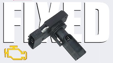 TOYOTA RAV4 D4D MASS AIR FLOW SENSOR CLEANING  4K