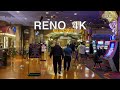 [4K] RENO Downtown Casino Walk, Nevada, USA - Circus, Silver Legacy,  Eldorado - One Random Walk