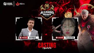 Knockout Stage | Match 8: Team Nighthawks vs RisenX | Algambo Esports Elite 16 Scrims
