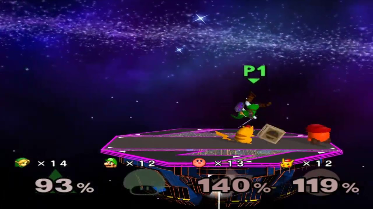 Super Smash Bros Melee (GCN) Melee VS Stock Team Match #150