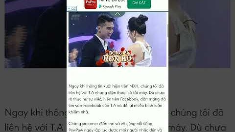 Pewpew nói gì sau khi xem xong video 4p của trâm anh