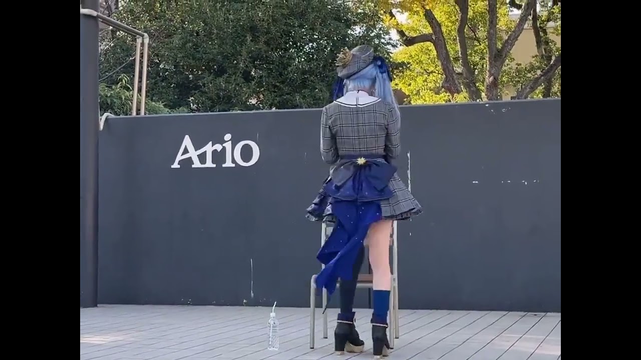 ホロライブ hololive 星街すいせい コスプレ cosplayをしているシスルさん