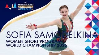 Sofia SAMODELKINA (KAZ) | Women Short Program | ISU World Championships Prague 2026 | #FigureSkating