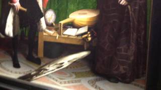 Celebrity Anamorphic skull 'The Ambassador' by Holbein Profile