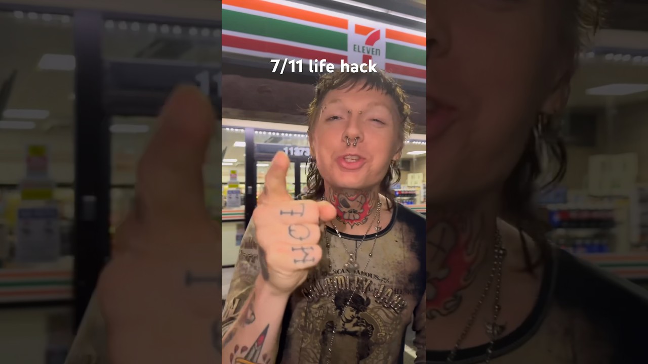 7/11 life hack… every 7/11 has one!