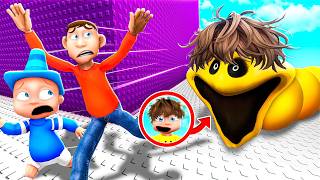 Becoming The Scary Worm To Prank My Family In Roblox Troll Tower