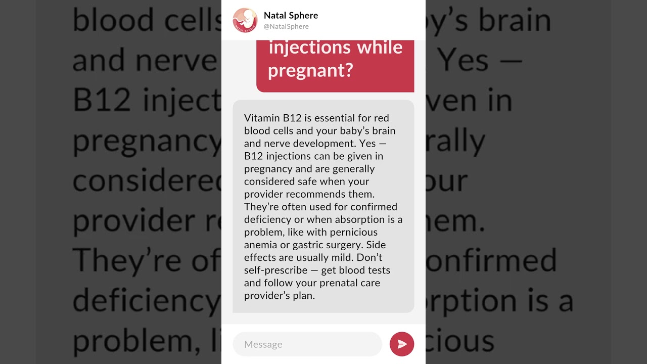 can i get b12 injections while pregnant Buy Neo B12 amp 1000mcg/1ml 3 online at Chemist Warehouse main image 0