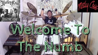 Glam metal Drum Playthrough- Welcome to the Numb (Motley Crue) *Per request, *Tommy Lee&#39;s cow bell!!