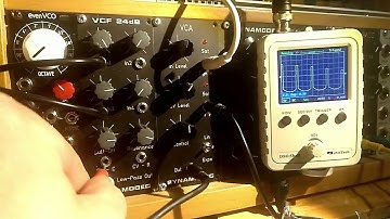 Synamodec 24db LP filter sound demo