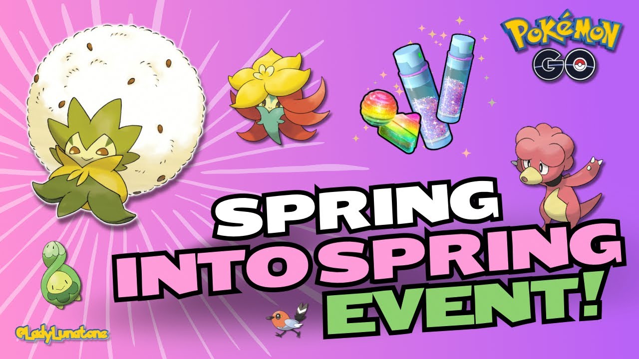 The Spring Into Spring Event | Pokemon Go