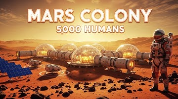 LIFE ON MARS 2047: First Humans Build Colony on Red Planet - Launch to Landing | Cinematic AI Film