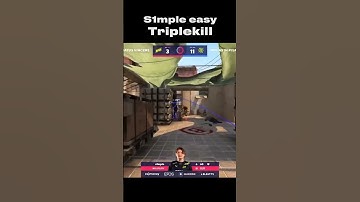 CSGO S1mple Easy Triple kill!! simple, navi,cs go,esports,gaming,blast premier,blast