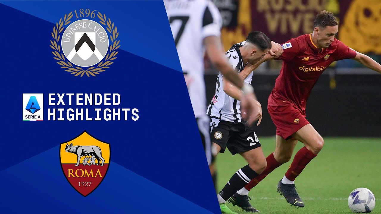 Udinese vs. Roma: Extended Highlights | A | CBS Sports Golazo - YouTube
