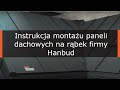 Instrukcja montażu Paneli Dachowych na Rąbek firmy Hanbud