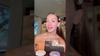 full face of makeup but the packaging has to have a mirror #makeupchallenge