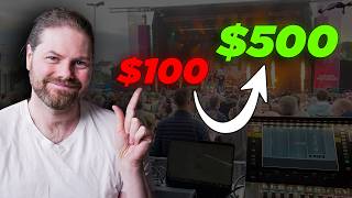 How I Make $500 a Day as a Live Sound Engineer 3 Ways To Make Your First 100 000 As A Audio Engineer Online