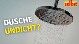 Dusche richtig abdichten: Tipps & Anleitung