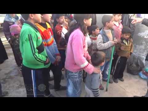 مشروع كسوة الشتاء في ريف حمص الشمالي المحاصر قرية طلف من حملة إدخال السرور الكويتية