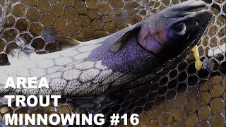 【DOUBLE CLUTCH 60】Area Trout Minnowing #16【管理釣り場でミノーだけ】