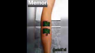 Meaningful Tattoo for her 2 Son and Late Husband