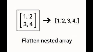 Flat a nested Array in Javascript