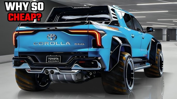 2025 Toyota Corolla Pickup UNVEILED - Cheap And POWERFUL?!
