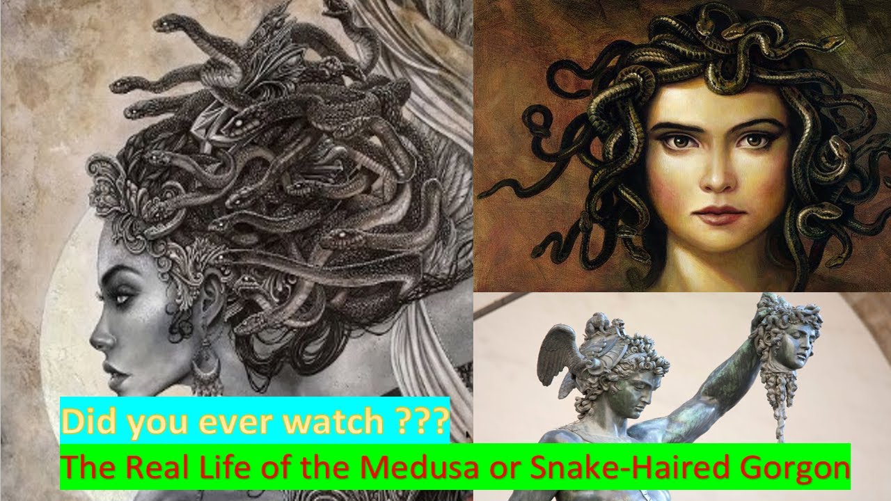 Medusa Before Snake Hair