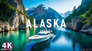 ALASKA 4K Ultra HD  Relaxing Music With Beautiful Nature Scenes  Amazing Nature