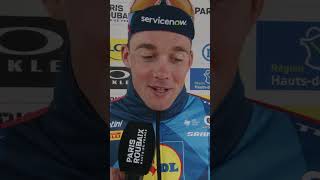 Mads Pedersen before Paris-Roubaix 2026 #cycling #madspedersen #parisroubaix2026
