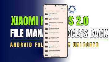 HyperOS 2.0: Access Android data folder restrictions in Xiaomi File Manager 👀