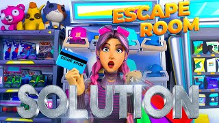 SOLUTION ESCAPE ROOM - SHOPPING  / JALF