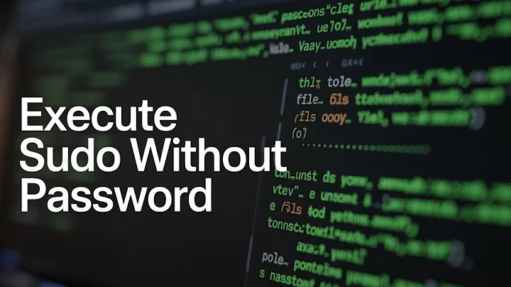 Execute sudo Without Password? [Linux/Ubuntu GUIDE]