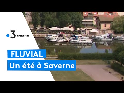 Un été à Saverne, sur le canal de la Marne au Rhin