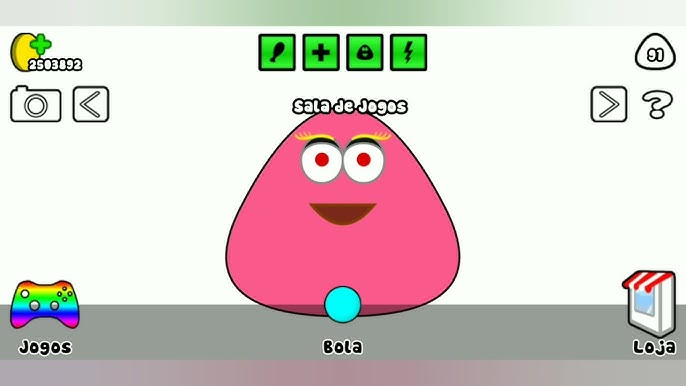 Pou and Pinky  Jogo pou, Jogos